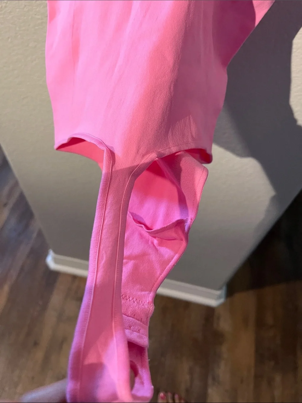 Women Pink One-Piece Bodysuit - Brand Unlisted Shapewear 4-5XL